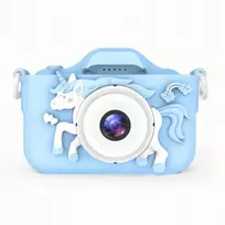 Extralink Kids Camera H29 Single Mėlyna | Skaitmeninis fotoaparatas | 1080P 30 kadrų per sekundę, 2,0 colių ekranas