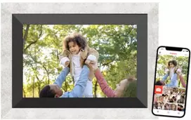 Nuotraukų rėmelis Braun Phototechnik Braun DigiFrame 10B WiFi pilka 25,7cm (10,1)