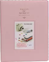 LoveInstant Album Na Zdjęcia 128 Do Fujifilm Instax Mini 9 12 40 11 9 8 Evo Liplay Link / Rožinė