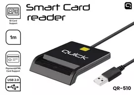 Quick Greitas QR-510 išmaniojo asmens tapatybės kortelių skaitytuvas su USB