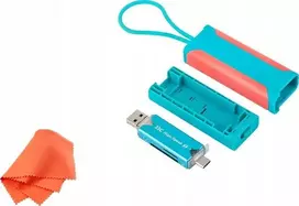 Dėklas JJC Dėklas na karty pamięci JJC MCR-STM5BP su atminties kortelių skaitytuvu USB 3.0