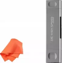 JJC Kortelių skaitytuvas CR-UCL1 GRAY SD ir Micro SD