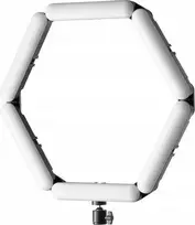 Studijinė sulankstoma LED lempa Freepower V8, 6 segmentų, 3200-6500K