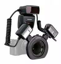 Fotoaparato Blykstė - Yongnuo YN24EX Makro Blykstė TTL Rankinis 8 Lygio Galingumo Reguliavimas