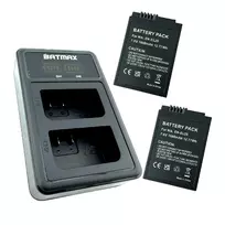 2x Nikon EN-EL25 akumuliatorius 1680 mAh+ dvigubas pakrovėjas