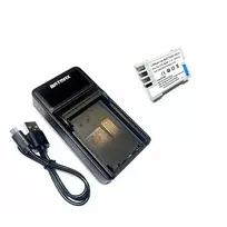 Olympus akumuliatorius PS-BLM1 PS-BLM5 1800 mAh + greitasis LED pakrovėjas