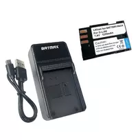 Pentax akumuliatorius D-Li90 1250 mAh + greitasis LED pakrovėjas