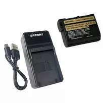 Nikon EN-EL15 akumuliatorius 2280 mAh + greitasis LED pakrovėjas