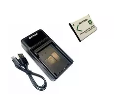 Sony NP-BN1 akumuliatorius 1200 mAh + greitasis LED pakrovėjas