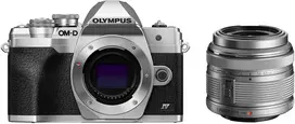 Olympus OM-D E-M10 Mark IV + M.ZUIKO DIGITAL 14-42mm F3.5-5.6 II R (Sidabrinis)