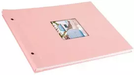 Albumas GOLDBUCH 28822 Bella Vista rose, 39x31, 40psl, balti lapai | kampučiai/lipdukai |pažeista pakuotė