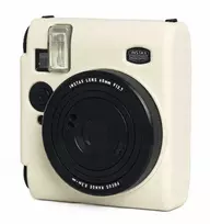 Loveinstant Silikoninis dėklas, skirtas „Fuji Fujifilm Instax Mini 99“, baltas
