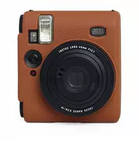 Loveinstant Silikoninis dėklas, skirtas „Fuji Fujifilm Instax Mini 99“, rudas