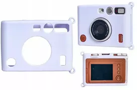 Dėklas LoveInstant Futerał Dėklas Dėklas Case Silikon Fuji Fujifilm Instax Mini Evo / Violetinis
