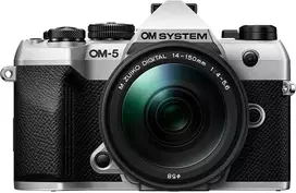 Olympus OM SYSTEM OM-5 Mark II + M.ZUIKO DIGITAL ED 14-150mm F4-5.6 II (Sidabrinis)