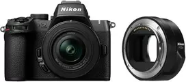 Nikon Z50 II (Z 50 II), (Z50II) + NIKKOR Z DX 16-50mm f/3.5-6.3 VR + FTZ II Mount Adapteris