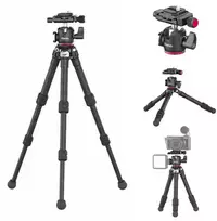 Stovas - Ulanzi MT-20 71cm Anglies 3kg Apkrovos 360° Ball Head