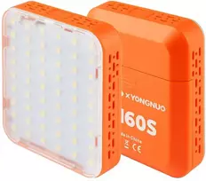 LED Šviesa - Yongnuo YN60S 5500K 3 Ryškumo Lygiai Stovo Montavimas Oranžinė