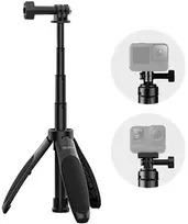Stovas - Telesin S1-MNP-01 2-in-1 Kompaktiškas Monopodas Reguliuojamo Aukščio 12.5-38cm