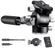 Statybinis Trikojis - K&F Concept FH-01 2D Aliuminio 360° Sukimosi 3kg Talpa