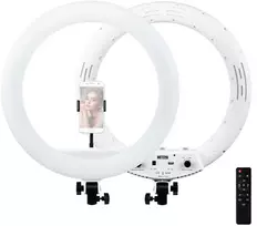 LED Žiedinė Šviesa - MITOYA MTY-18C 50W 2700-6500K Balta 45cm