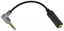 Objektyvas Adapteris - COMICA CVM-SPX 3.5mm TRS į TRRS Mikrofono Konverteris 11cm