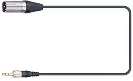 Objektyvas Adapteris - COMICA CVM-DL-XLR 3.5mm TRS į XLR 3-pin Mono 45cm