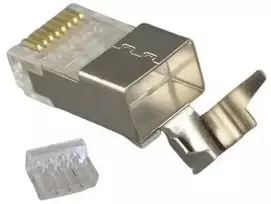 Extra Digital Tinklo Kabelio Jungtis - RJ45 Jungtis Ekranuota FTP CAT7, 8 Pins, 20 vnt.