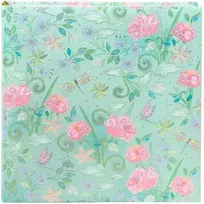 Albumas GOLDBUCH 27812 Nature's Melody mint 30x31 cm| 60 psl | balti lapai| kampučiai/lipdukai