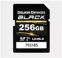 Delkin SDXC Juodas Rugged UHS-II R300/W250 (V90) 256GB (nauja)