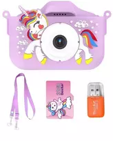 Vaikiškas fotoaparatas VF5 Violetinė Unicorn