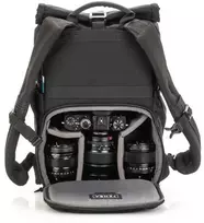 Kameros kuprinė - Tenba Fulton v2 10L, tinka DSLR/veidrodinėms, su ritinėliu, juoda