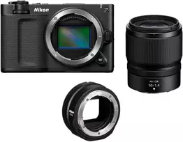 Nikon ZR + NIKKOR Z 50mm f/1.4 + FTZ II Mount Adapteris (Juodas)