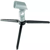 Trikojis stovas - Manfrotto stalinis stovas reguliuojamu aukščiu ir kampu juodas