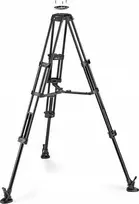 Vaizdo įranga - Manfrotto Pro Video Alu Twin statyvas su dvigubu išskleidėju