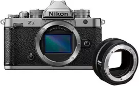 Nikon Z f (Zf) + Nikon FTZ II Mount adapter (Sidabrinis)