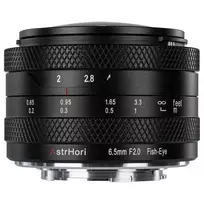 Sigma Objektyvas - AstrHori MF 6.5mm f/2 APS-C apvalus žuvies akies objektyvas Fujifilm X