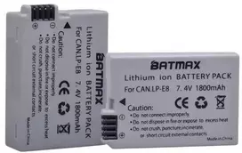 Batmax LP-E8 akumuliatorius 2 vnt