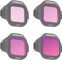 4 „Sunnylife ND8 + ND16 + ND32 + ND64“ filtrų rinkinys, skirtas „MINI 5 Pro“