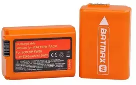 Batmax NP-FW50 akumuliatorius 2 vnt
