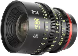 Objektyvas - Meike MK 35mm T2.1 FF EF montavimas, 330° fokusavimo sukimas, 11 ašmenų diafragma