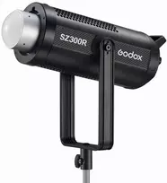 Apšvietimo Įranga - Godox SZ300R Zoom RGB LED Video Light 2500K-10000K