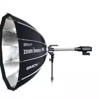Apšvietimo priedas - SMDV Zoom Bounce 100 reflektorius Briht 360, reguliuojamas šviesa