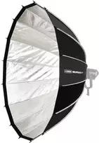 Apšvietimo įranga - Caruba Quick Softbox Mark II 180cm Bowens mount, diffusers