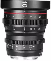 Objektyvas - Meike MK 10mm T2.2 Sony E mount, rankinis fokusavimas, 30cm min fokusavimo atstumas
