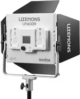 Apšvietimo įranga - Godox Litemons LP400R RGB LED šviesos panelės rinkinys 1800K-10000K
