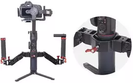 Priedas - Caruba lydinio pavasario dvigubas rankenos gimbalams 1/4" tvirtinimo taškas