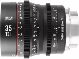 Objektyvas - Meike MK 35mm T2.1 S35 PL tvirtinimas, T2.1, 48cm fokusas, 80mm skersmuo