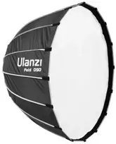 Apšvietimo įranga - Ulanzi LAS003 90cm parabolinis softbox Bowens mount juodas