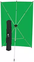 Fotografijos fonas - Westcott X Drop 5' x 7' žalias ekranas rinkinys
